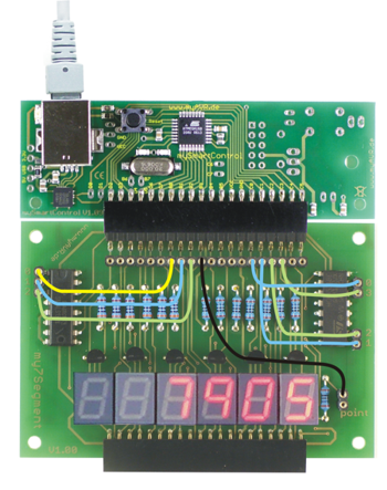 my7-Segment Add-On mit mySmartControl MK2 8K my7-Segment Add-On mit mySmartControl MK2 8K