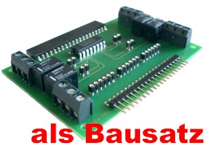 myDigitalOut, Bausatz (4x Relais)